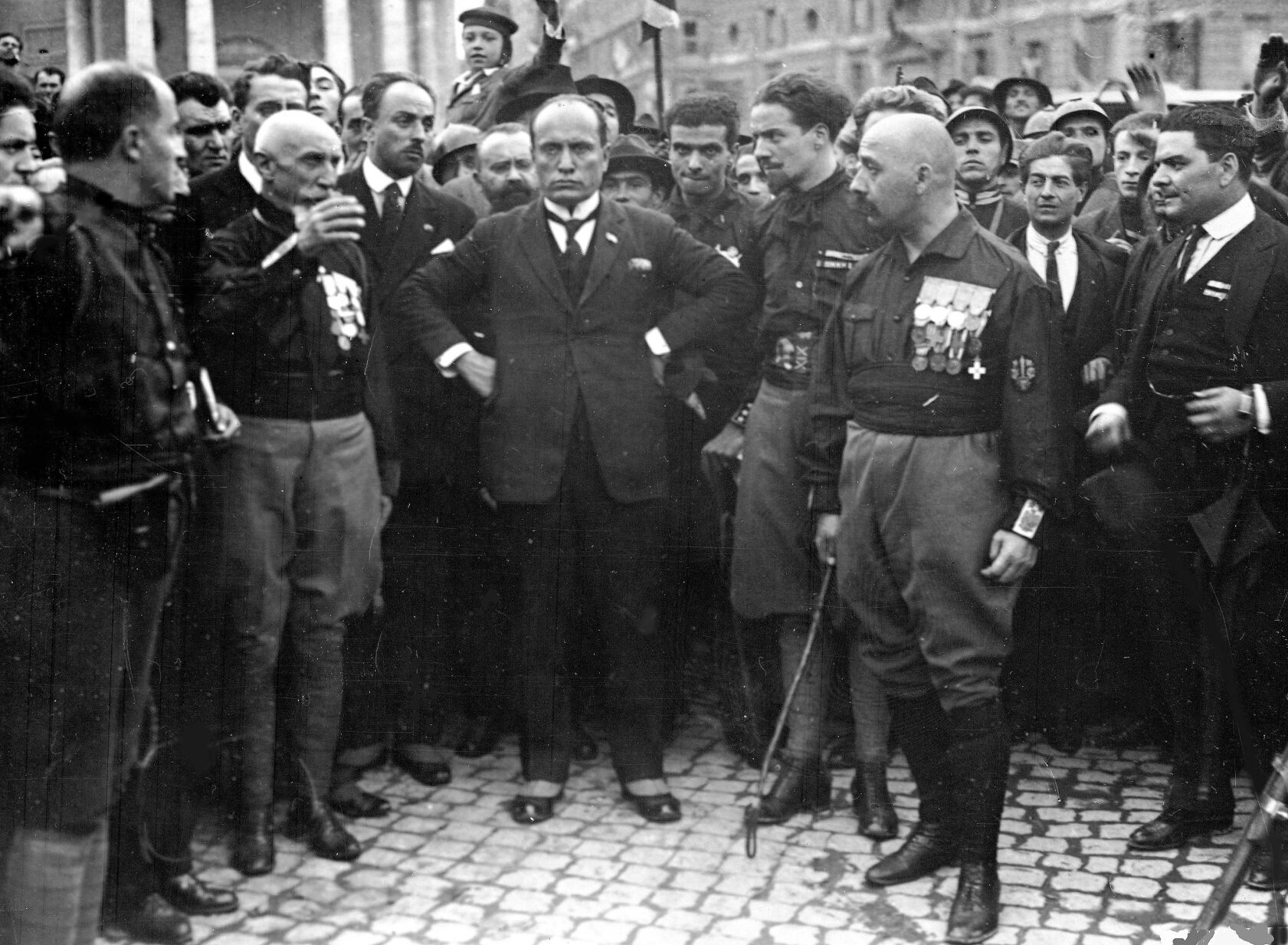 1922: Benito Mussolini